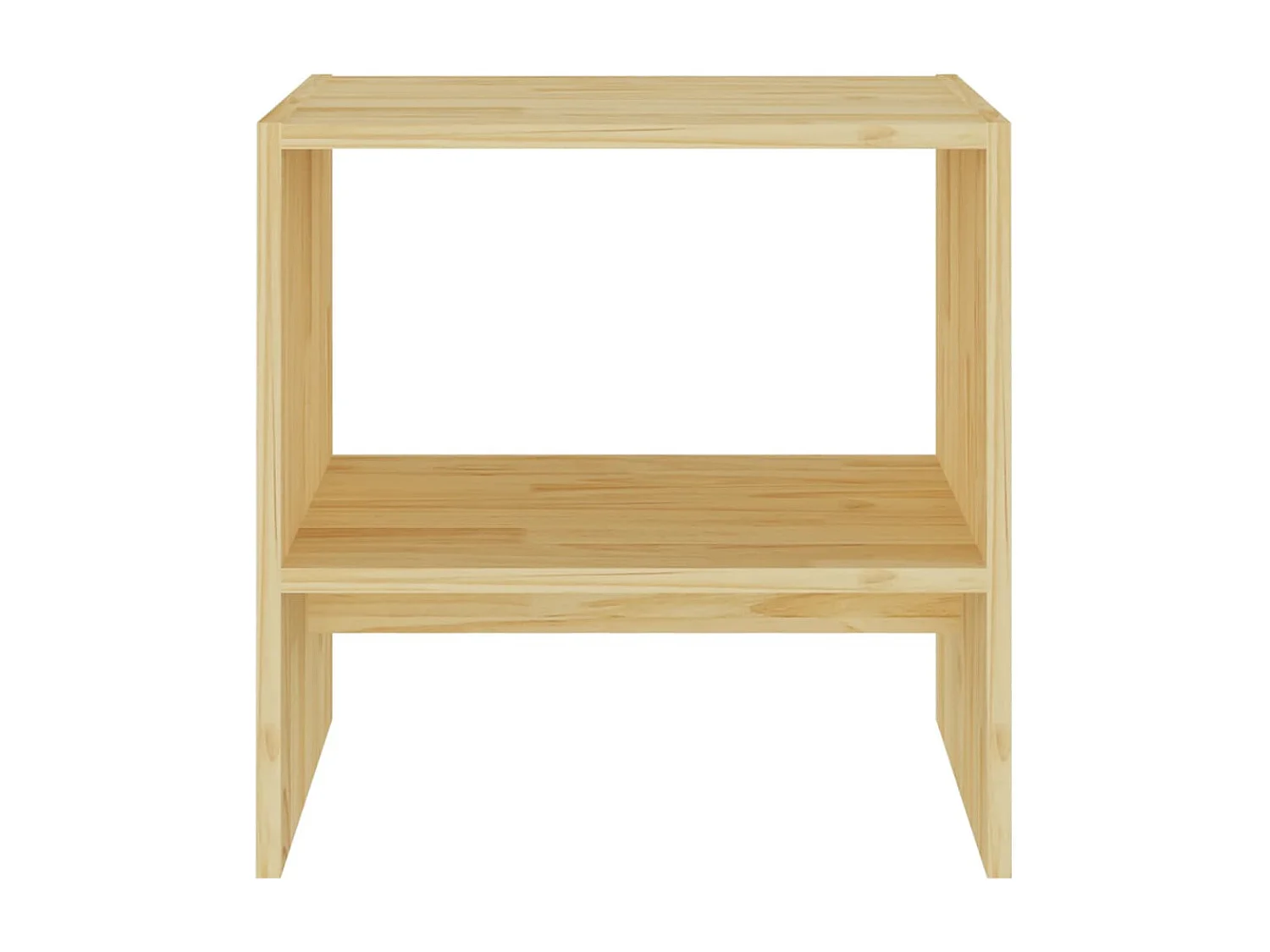 Mesa de cabeceira 40x30,5x40 cm madeira de pinho maciça PT25442