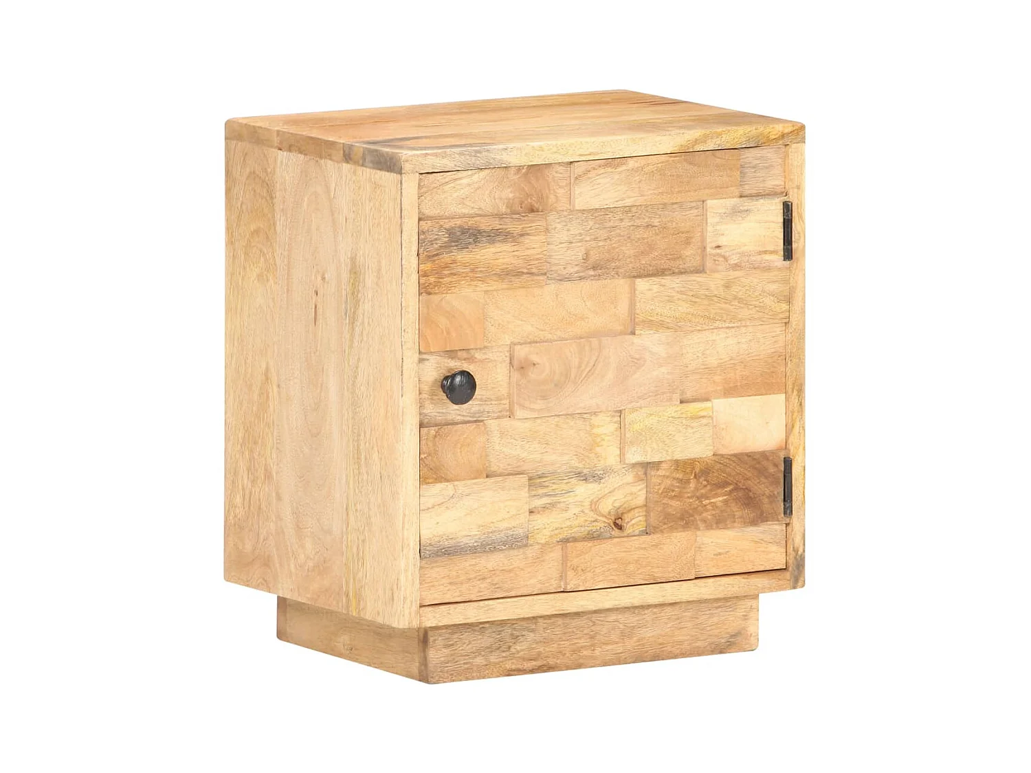 Table de chevet 40x30x45 cm Bois de manguier solide KEFWE61089