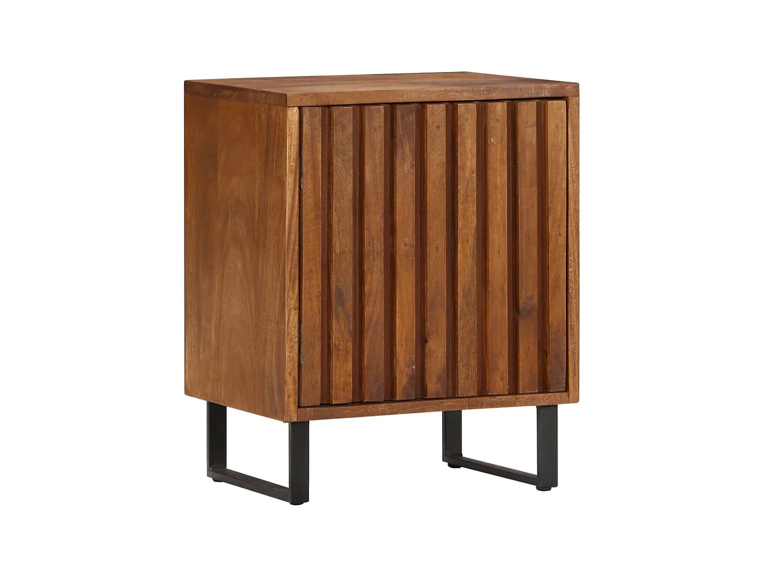 Table de chevet 40x30x50 cm Bois de manguier massif KEFWE46313