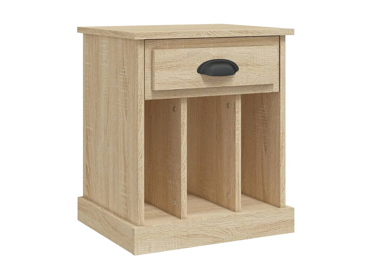 Table de chevet chêne sonoma 43x36x50 cm KEFWE56703