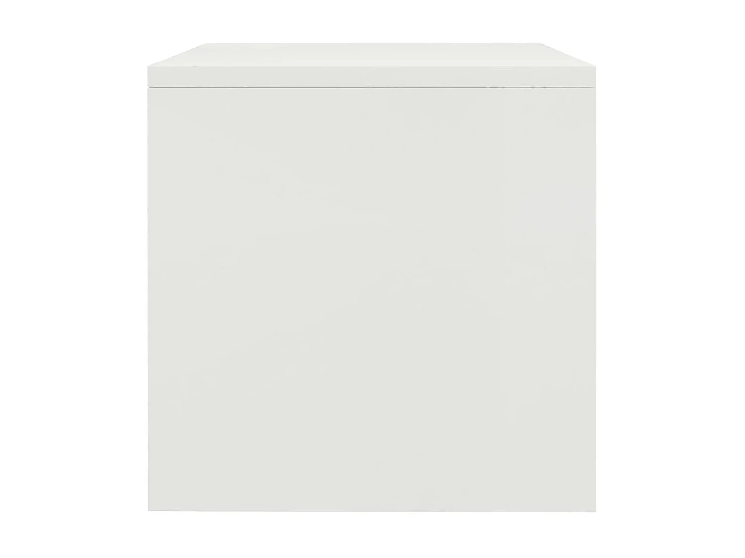 Table de chevet Blanc 40 x 30 x 30 cm Aggloméré KEFWE47104