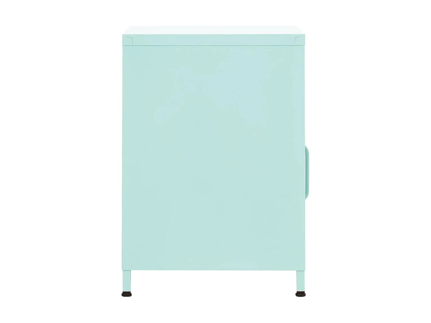 Table de chevet Vert menthe 35x35x51 cm Acier KEFWE81633