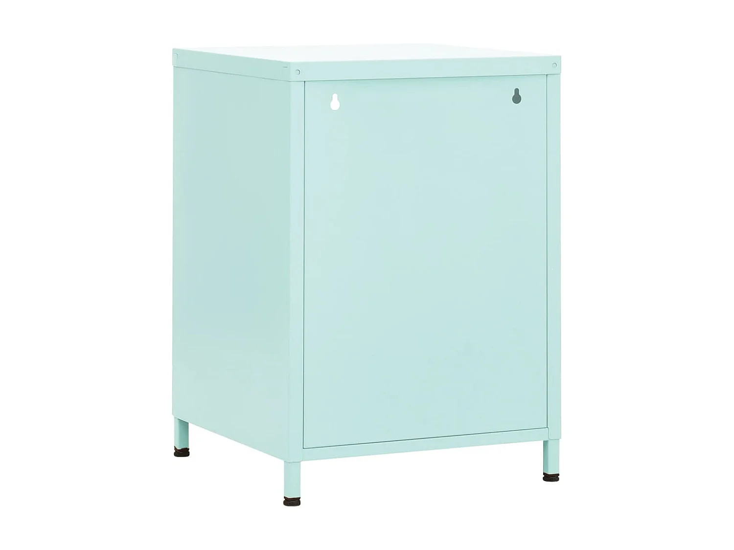 Table de chevet Vert menthe 35x35x51 cm Acier KEFWE81633