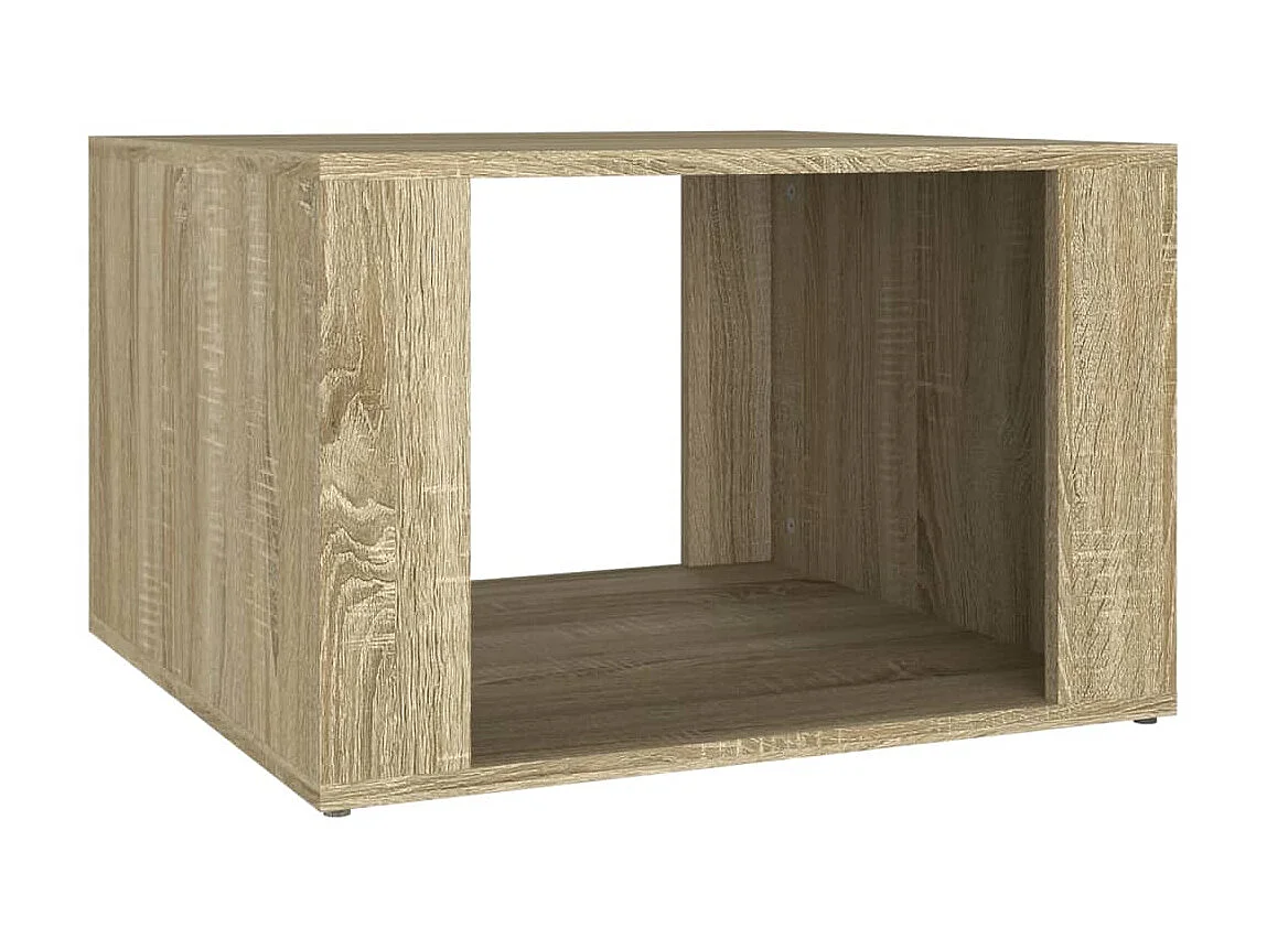 Table de chevet Chêne sonoma 57x55x36 cm Bois d'ingénierie KEFWE90010