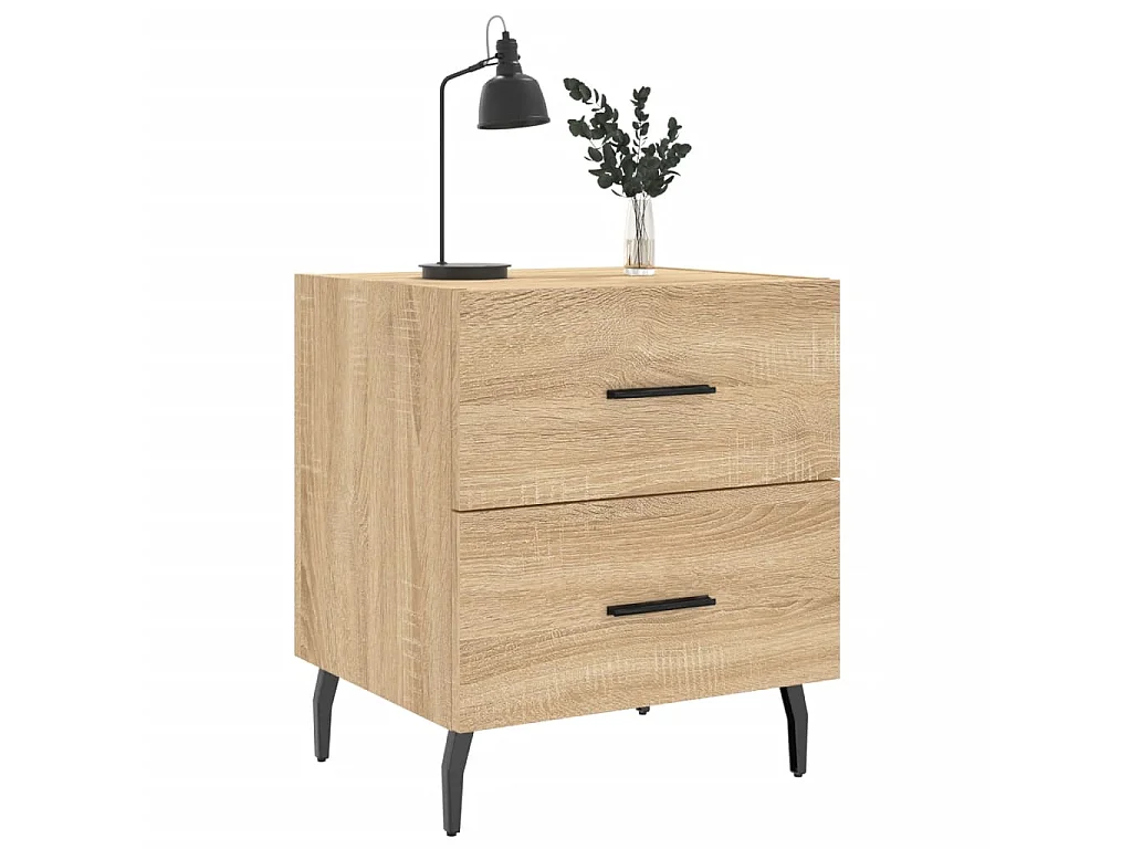 Mesa cabeceira 40x35x47,5 cm derivados madeira carvalho sonoma PT90712