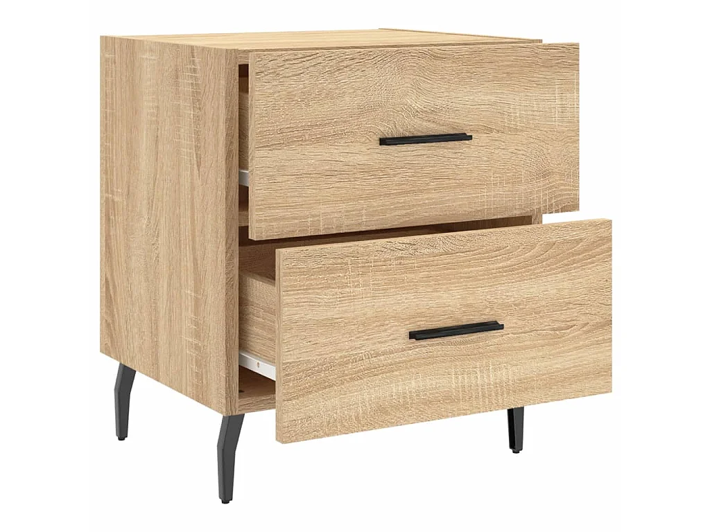 Mesa cabeceira 40x35x47,5 cm derivados madeira carvalho sonoma PT90712