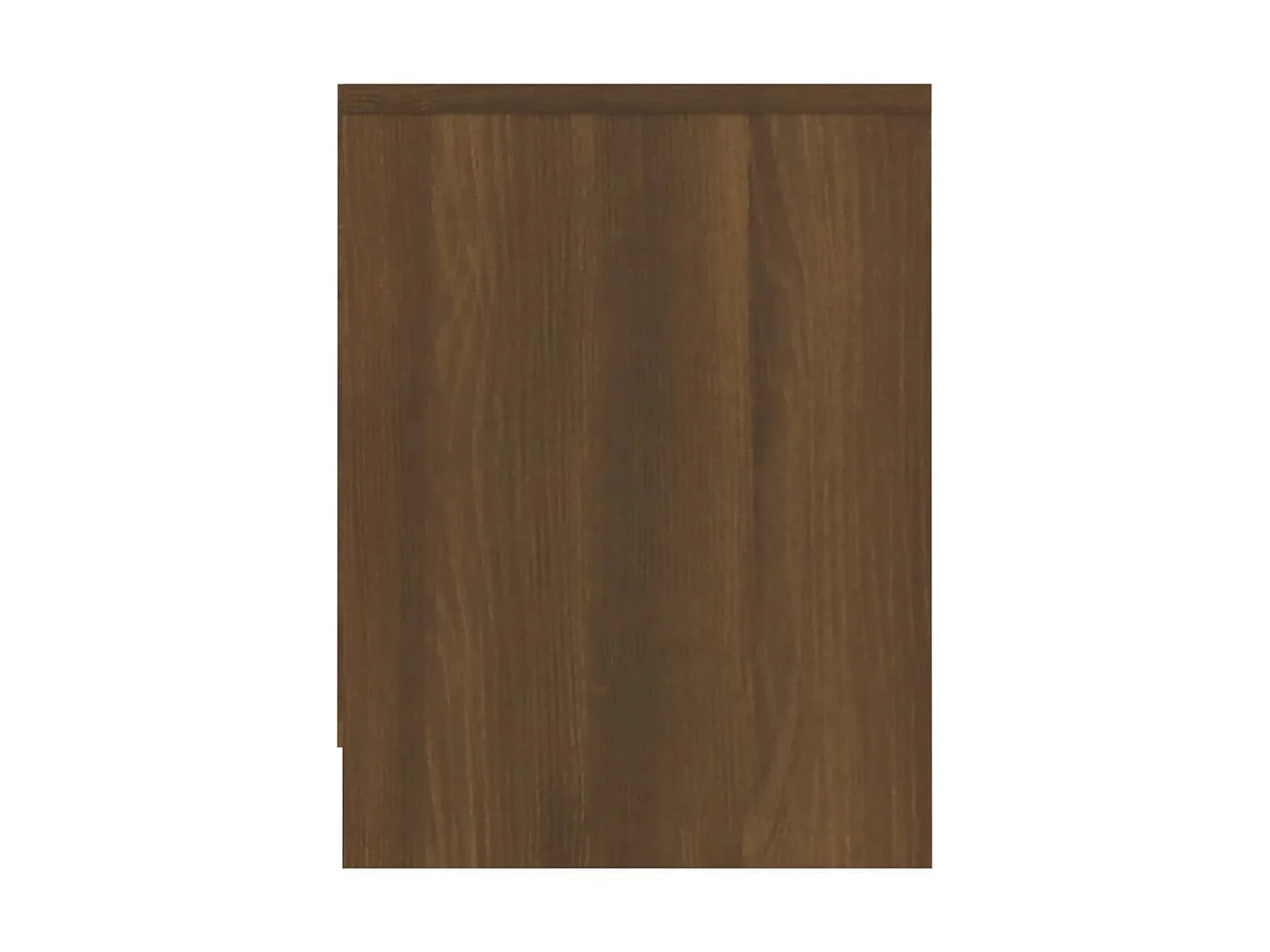 Mesita de noche madera contrachapada roble marrón 40x30x40 cm ES54877