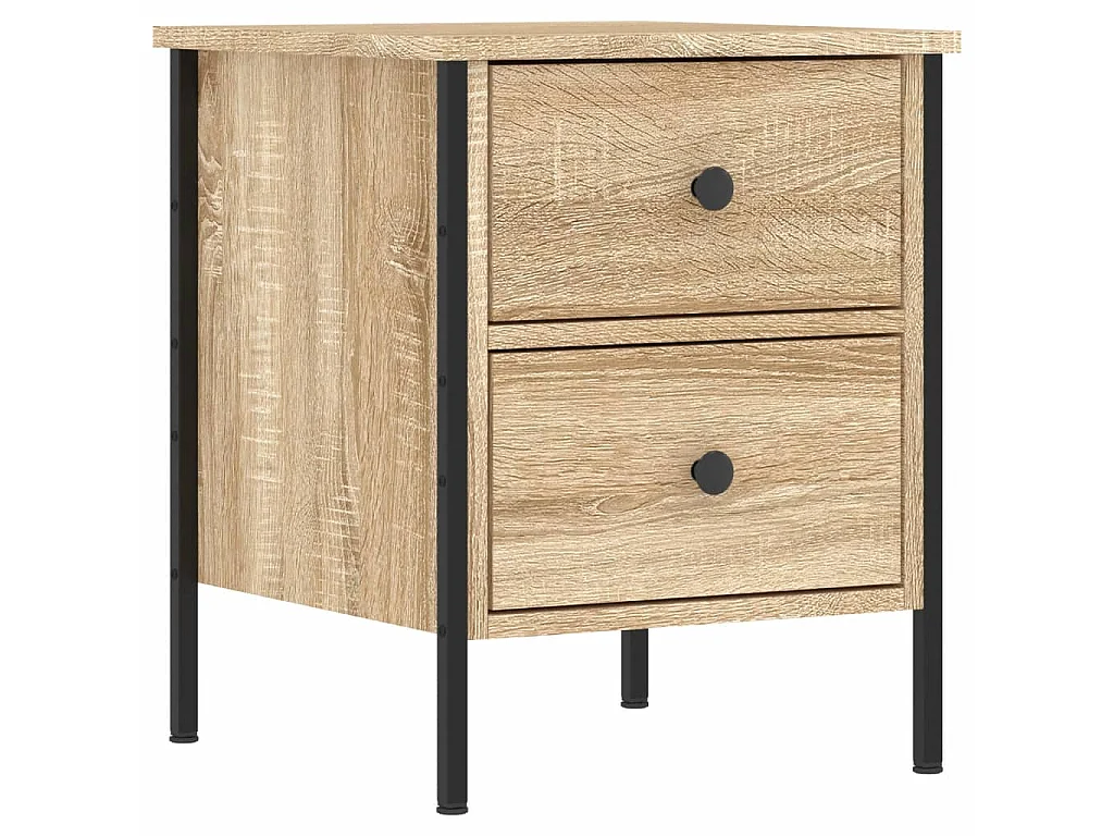 Mesa de cabeceira 40x42x50 cm derivados madeira carvalho sonoma PT58181