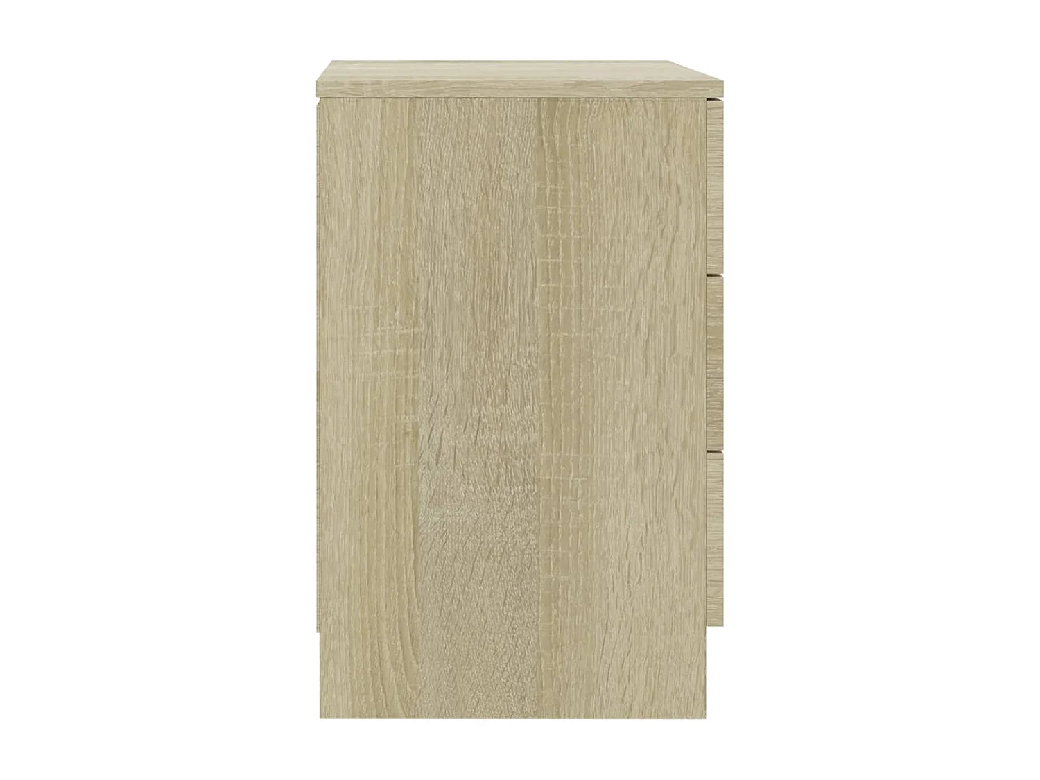 Table de chevet Chêne Sonoma 38x35x56 cm Aggloméré KEFWE43793