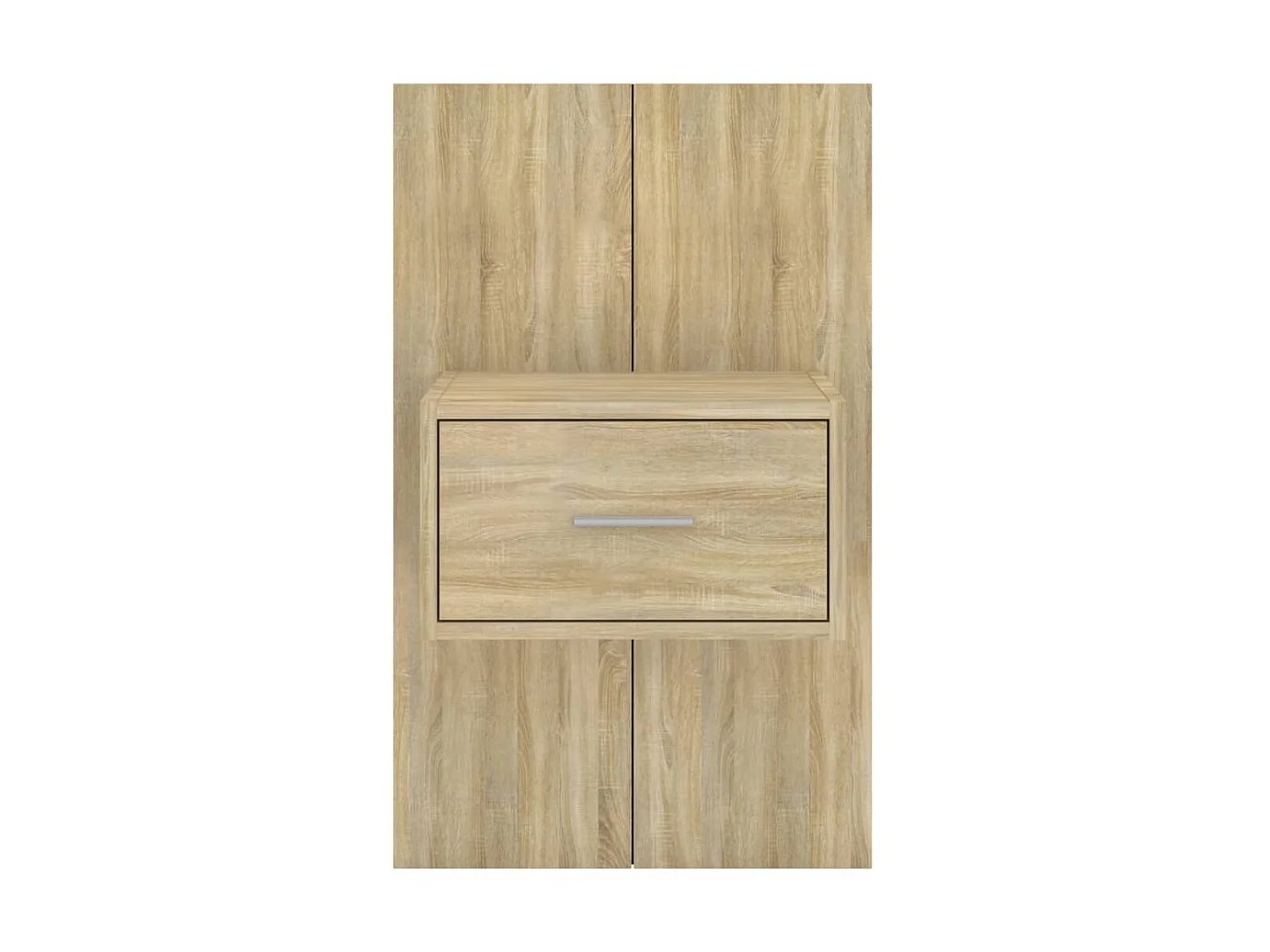 Table de chevet murale Chêne sonoma KEFWE14843