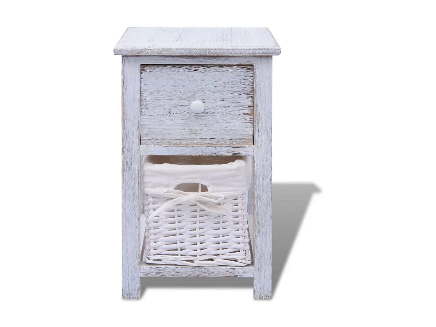 Table de chevet Bois Blanc KEFWE22307