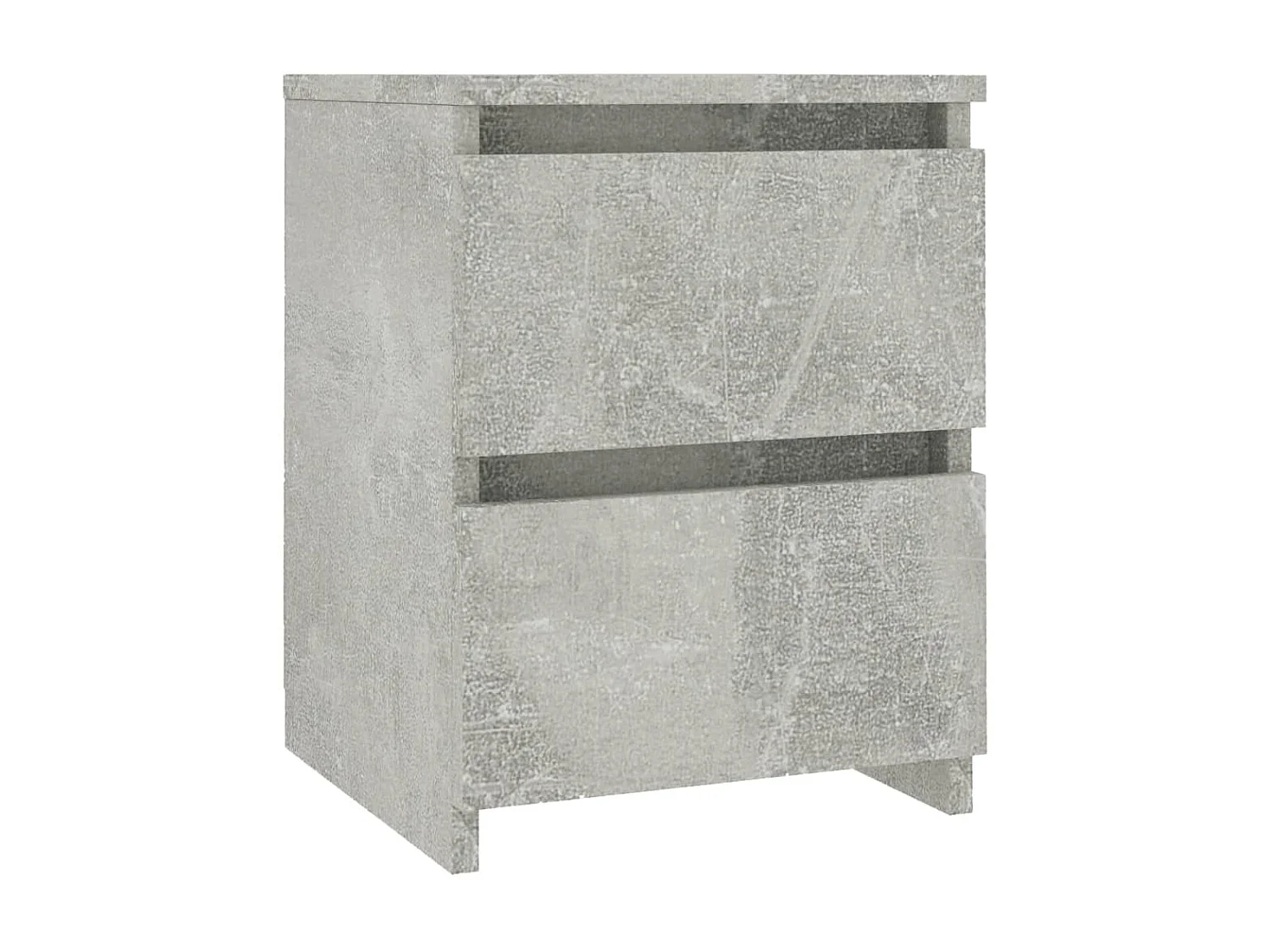 Table de chevet Gris béton 30 x 30 x 40 cm Aggloméré KEFWE58283