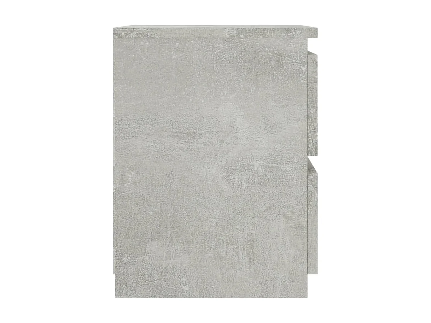 Table de chevet Gris béton 30 x 30 x 40 cm Aggloméré KEFWE58283