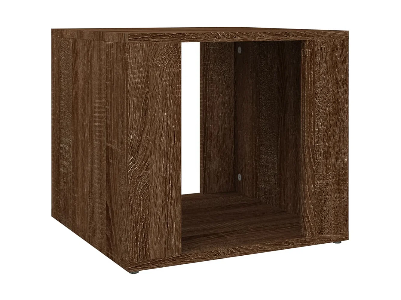 Mesa cabeceira 41x40x36 cm derivados madeira carvalho-castanho PT95198