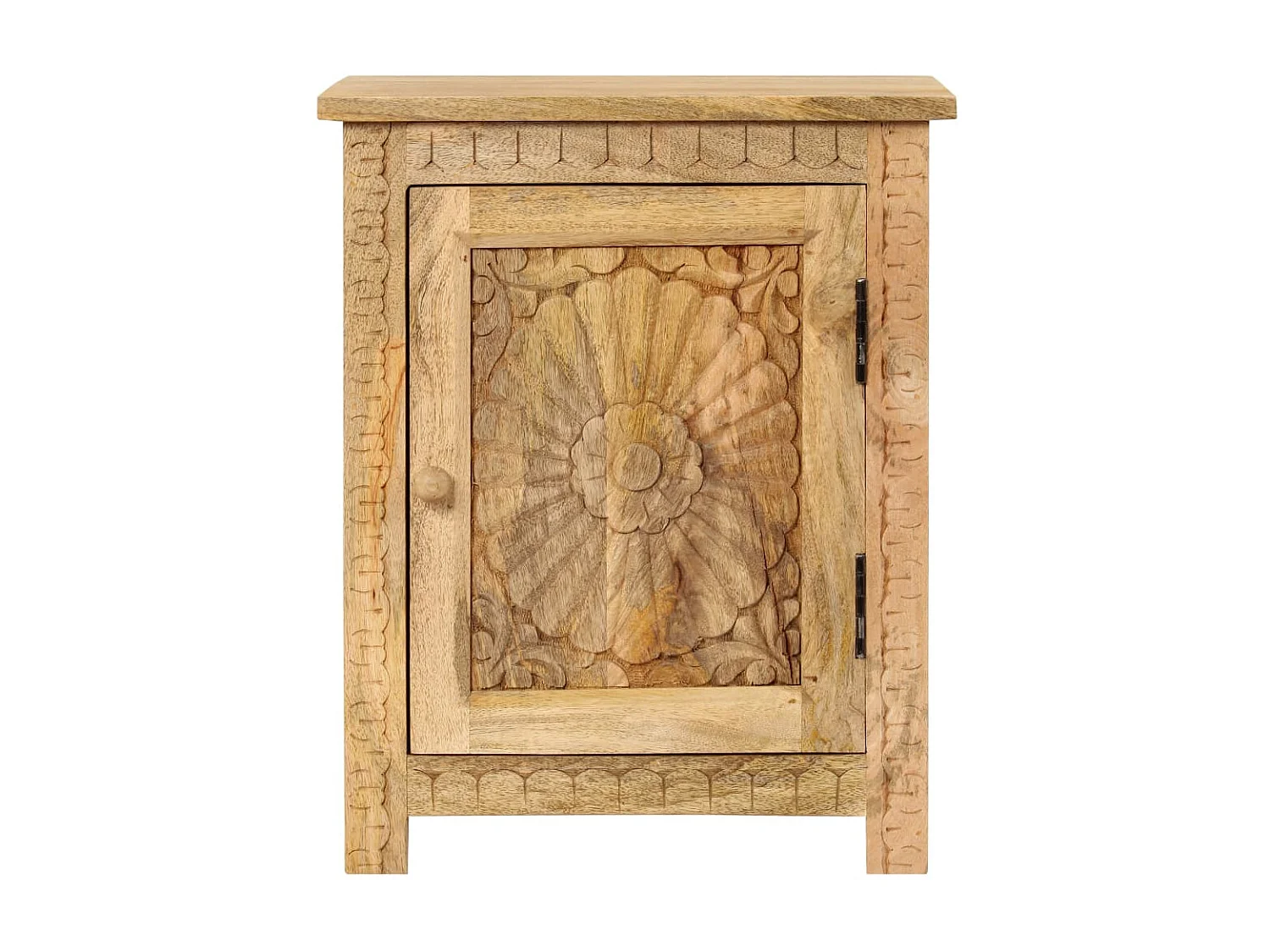 Nachtkastje 40x30x50 cm massief mangohout NL26417