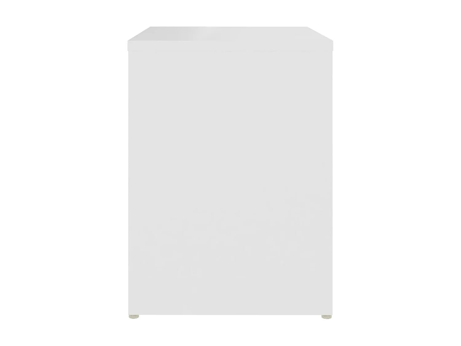 Table de chevet Blanc 40x30x40 cm Aggloméré KEFWE33519