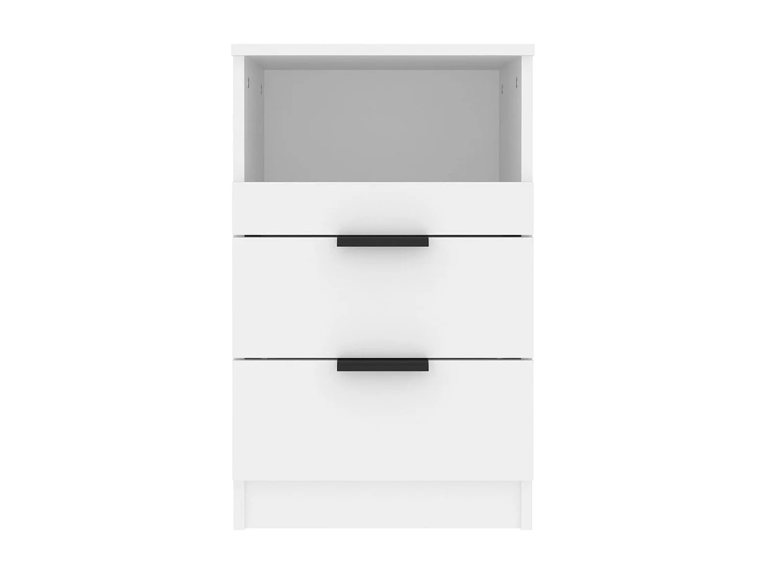 Table de chevet Blanc Bois d'ingénierie KEFWE20254