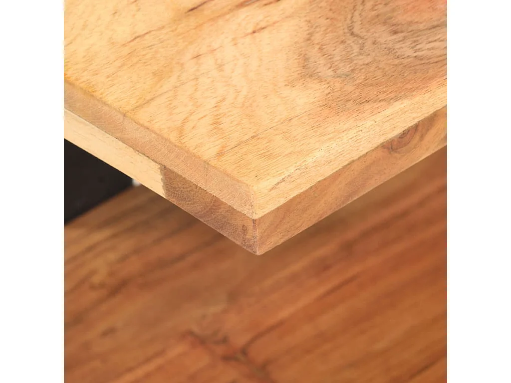 Table de chevet 50x40x40 cm Bois d'acacia massif KEFWE29877