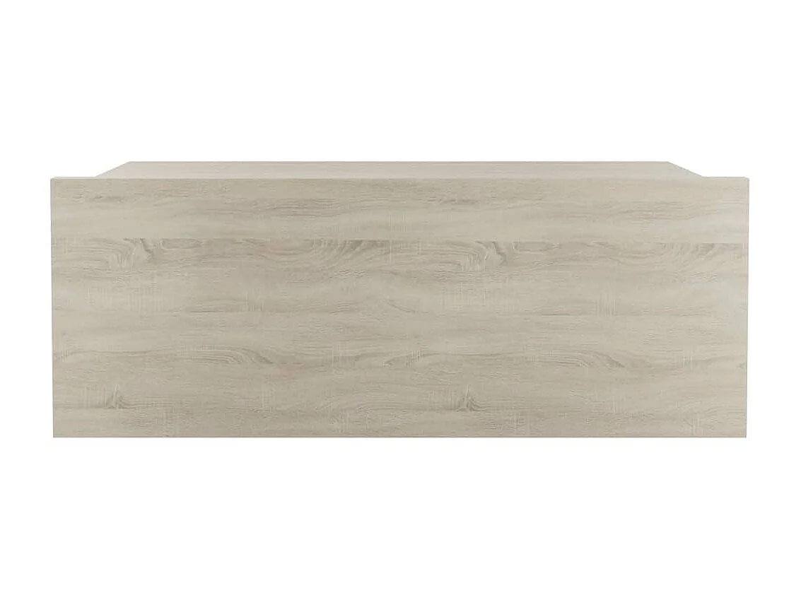 Table de chevet flottante Chêne sonoma 40x30x15 cm Aggloméré KEFWE57617