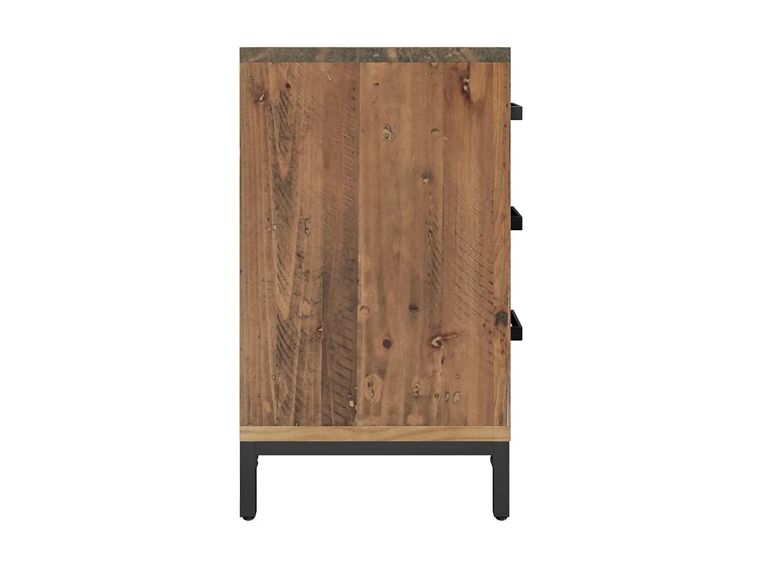 Table de chevet Marron 40x30x55 cm Bois de pin massif KEFWE59515