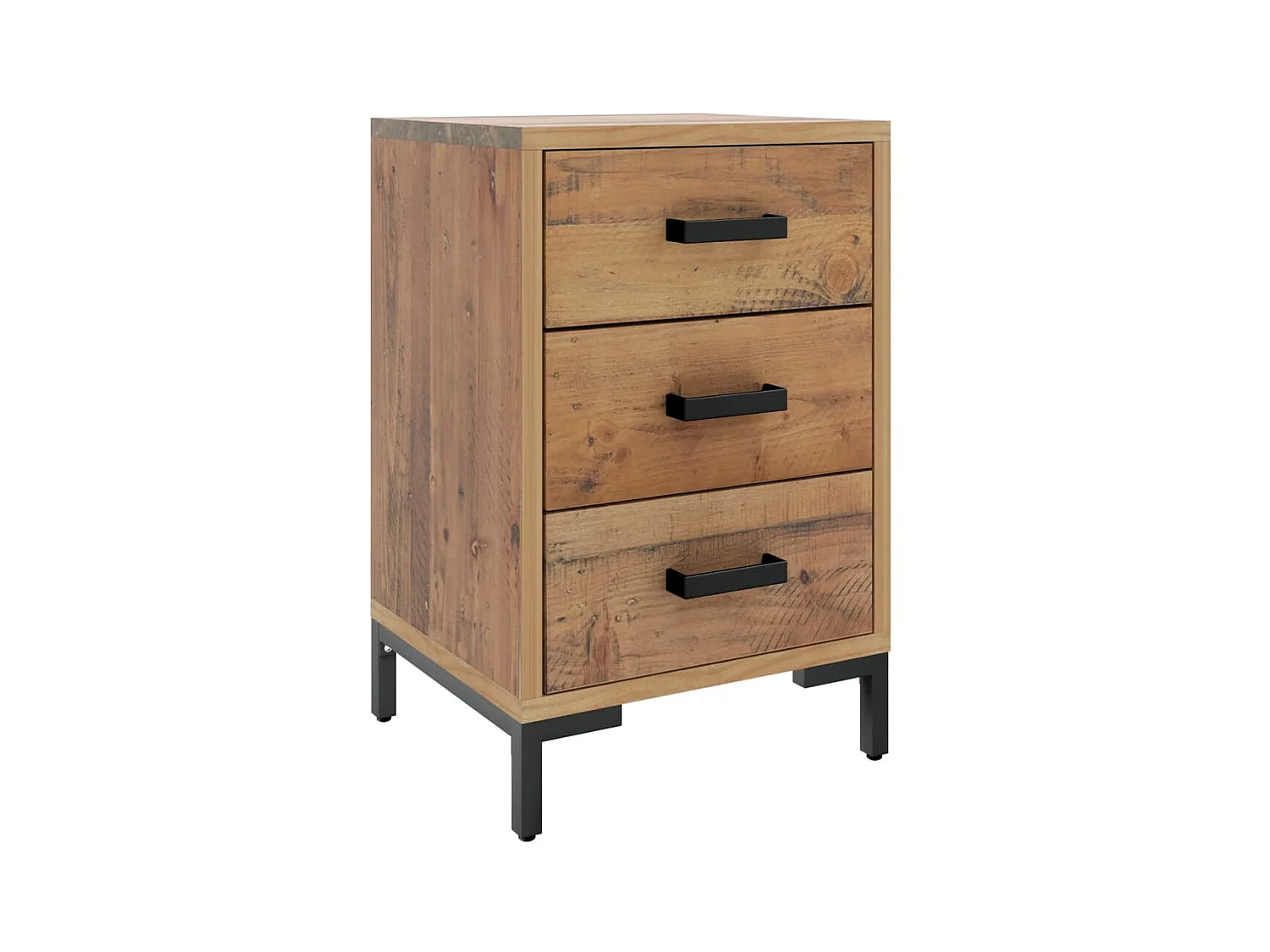 Table de chevet Marron 40x30x55 cm Bois de pin massif KEFWE59515