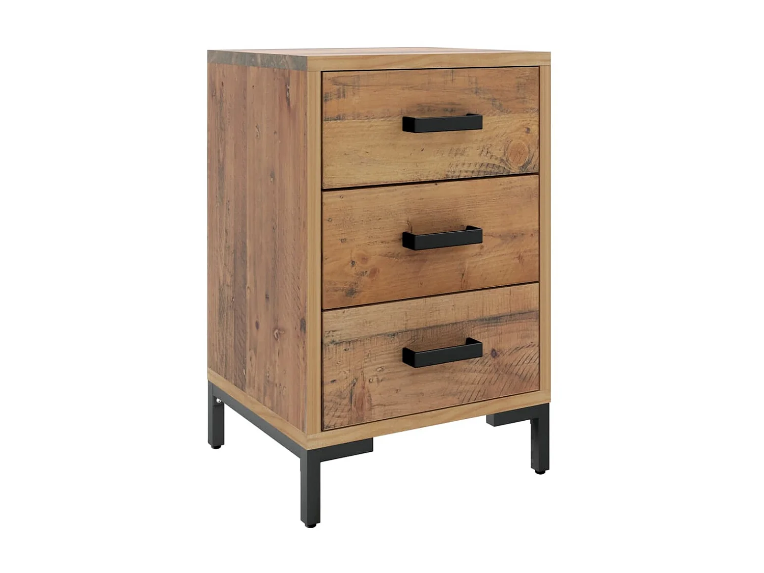 Table de chevet Marron 40x30x55 cm Bois de pin massif KEFWE59515