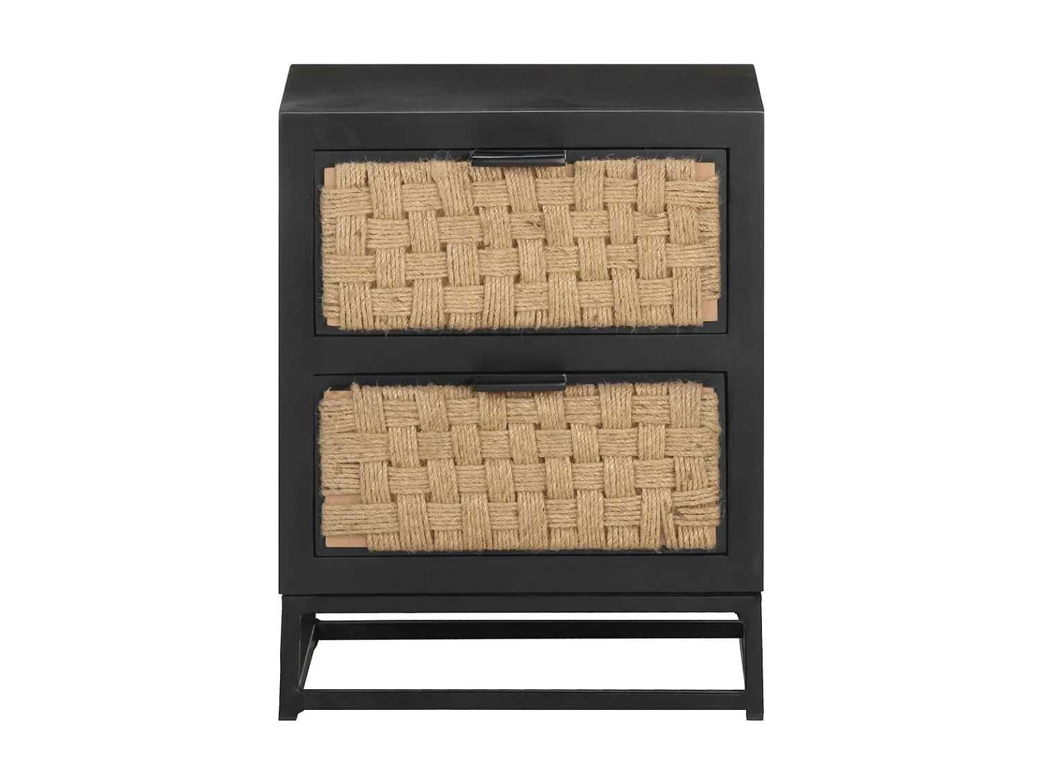 Table de chevet 40x30x50 cm Bois de manguier massif KEFWE56416