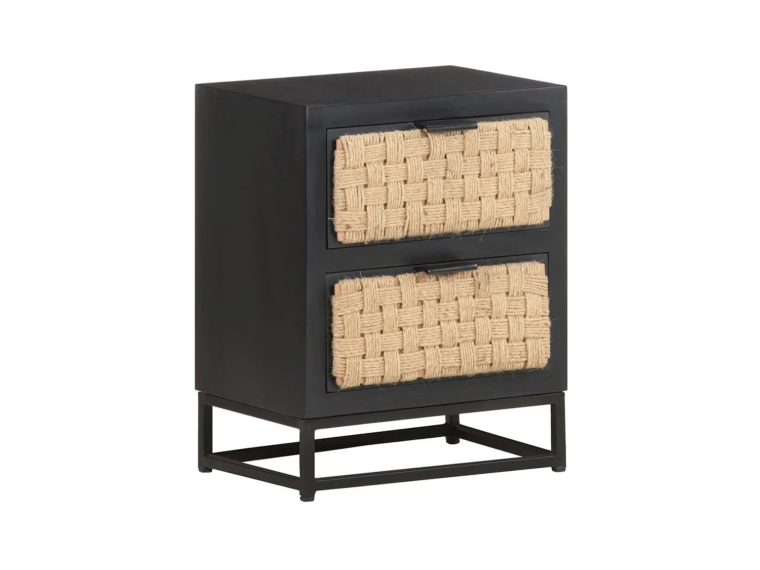 Table de chevet 40x30x50 cm Bois de manguier massif KEFWE56416