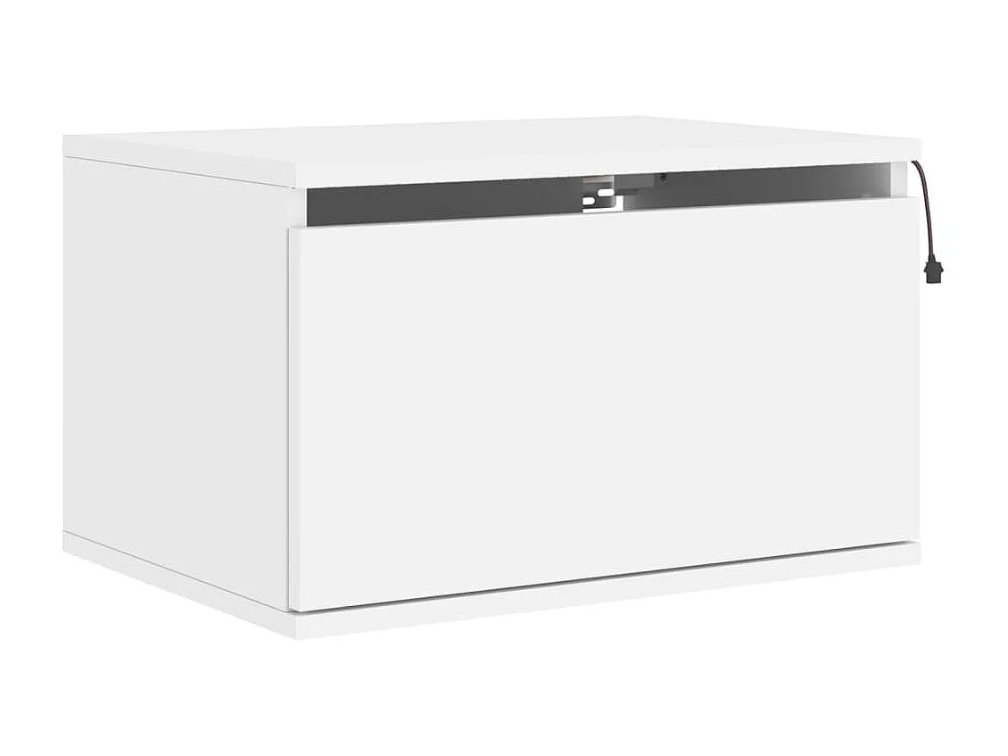 Mesa de cabeceira de parede com luzes LED branco PT69176