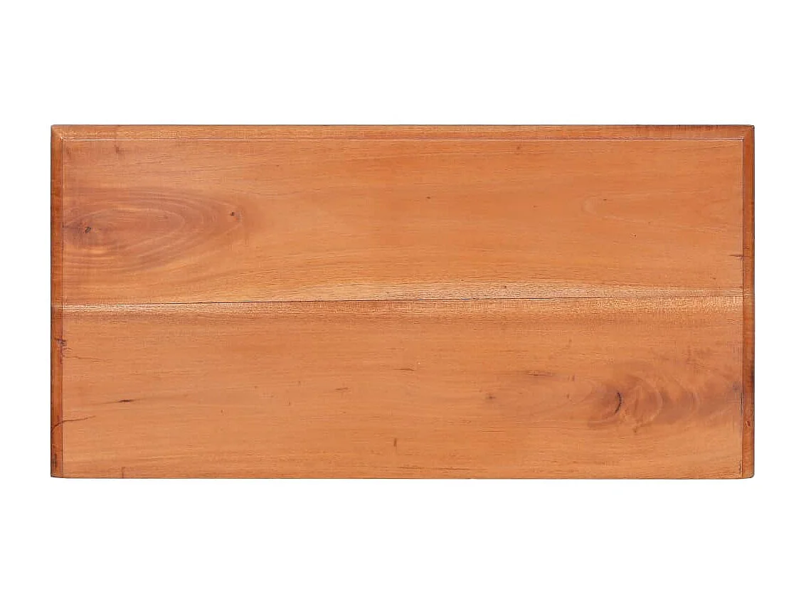 Commode basse Bois d'acajou massif SBC8384