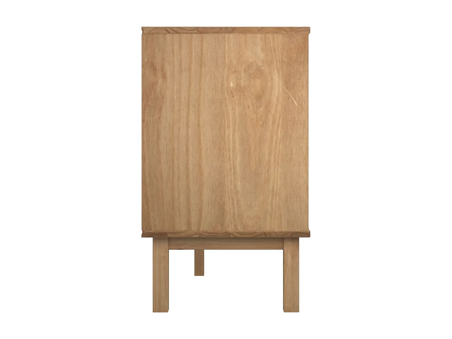 Commode basse OTTA 111x42x73,5 cm Bois de pin massif SBC9963