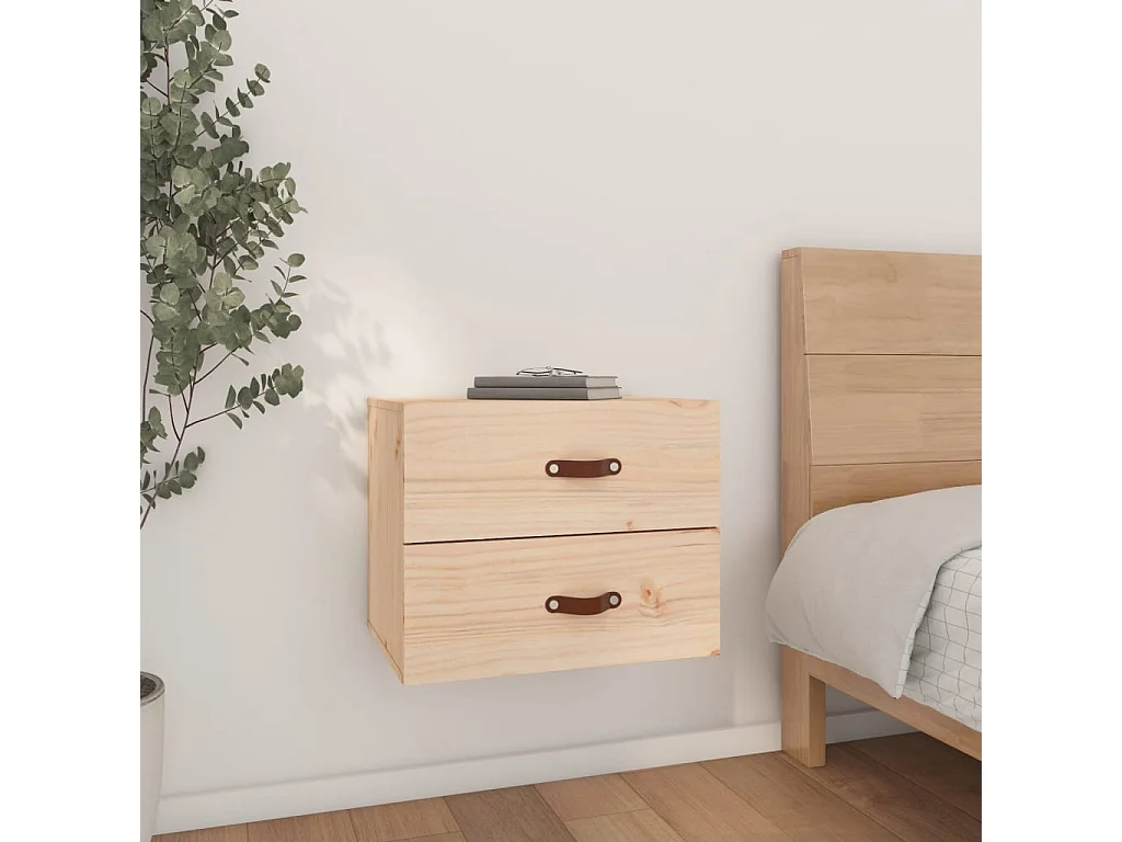 Table de chevet murale 50x36x40 cm KEFWE38521