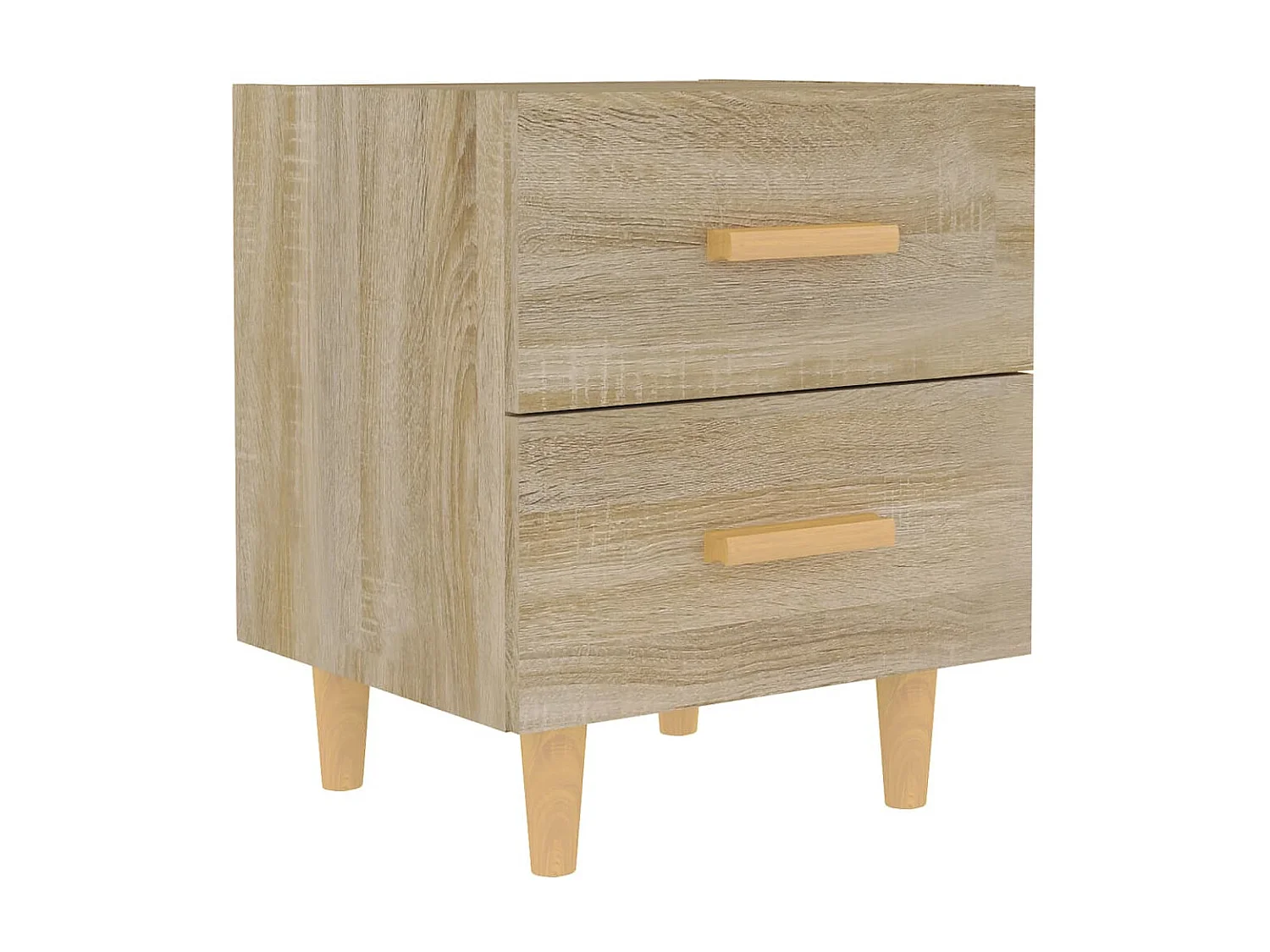 Table de chevet Chêne sonoma 40x35x47,5 cm KEFWE40340