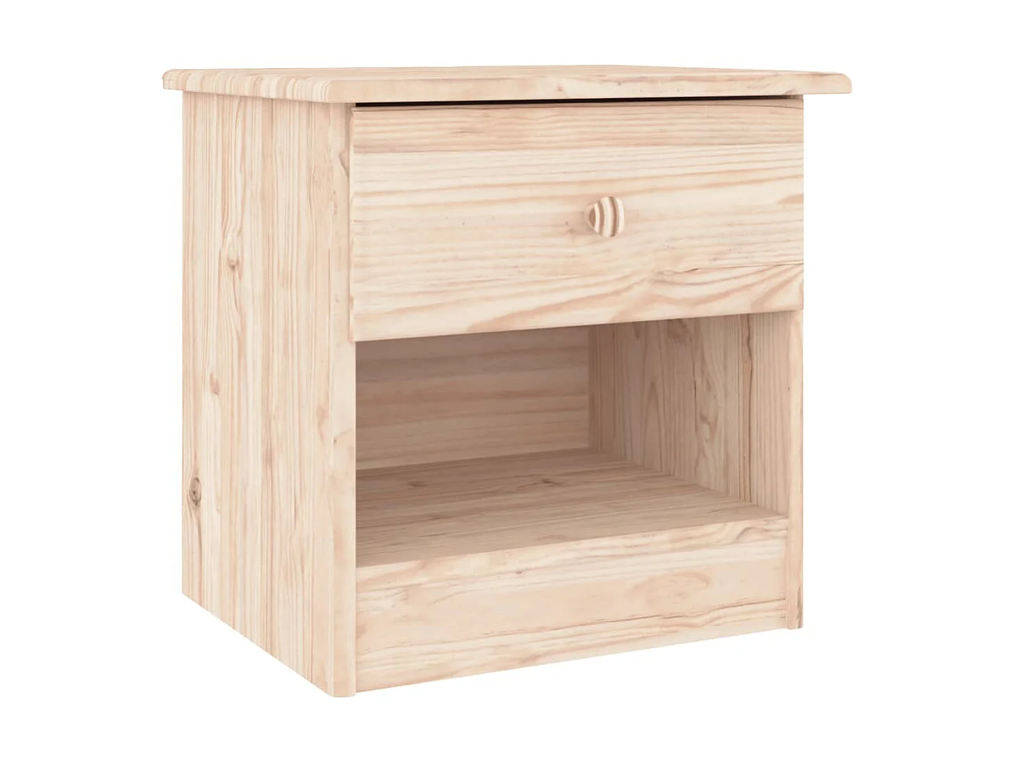 Table de chevet ALTA 43x35x40,5 cm bois de pin massif QPD58213