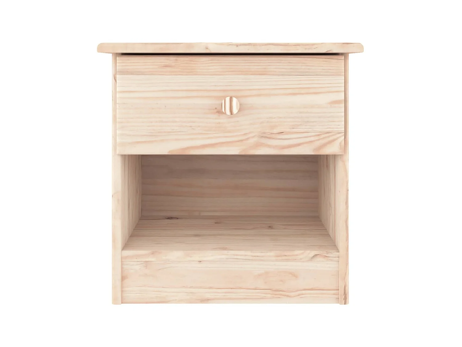 Table de chevet ALTA 43x35x40,5 cm bois de pin massif QPD58213