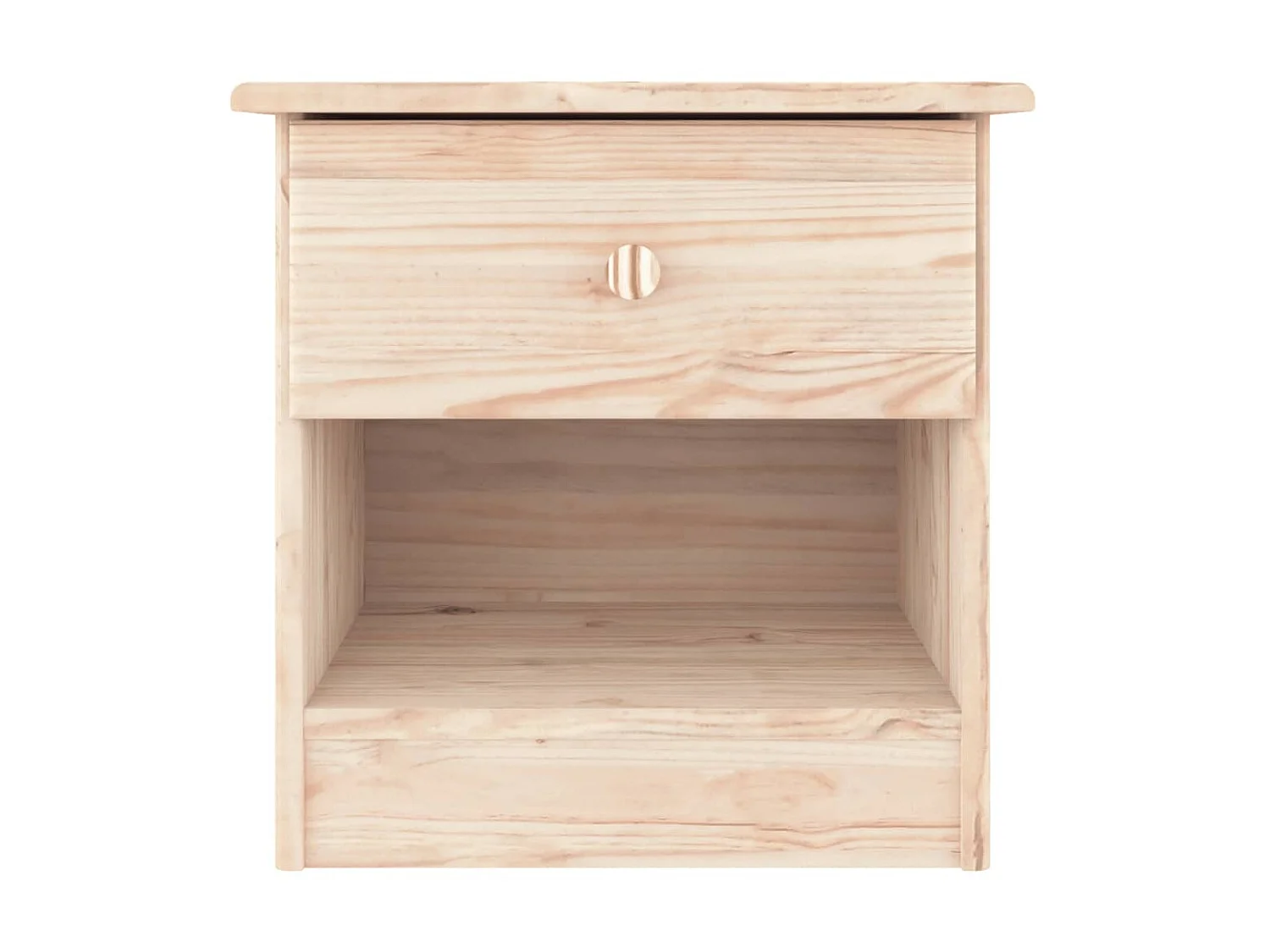 Table de chevet ALTA 43x35x40,5 cm bois de pin massif QPD58213