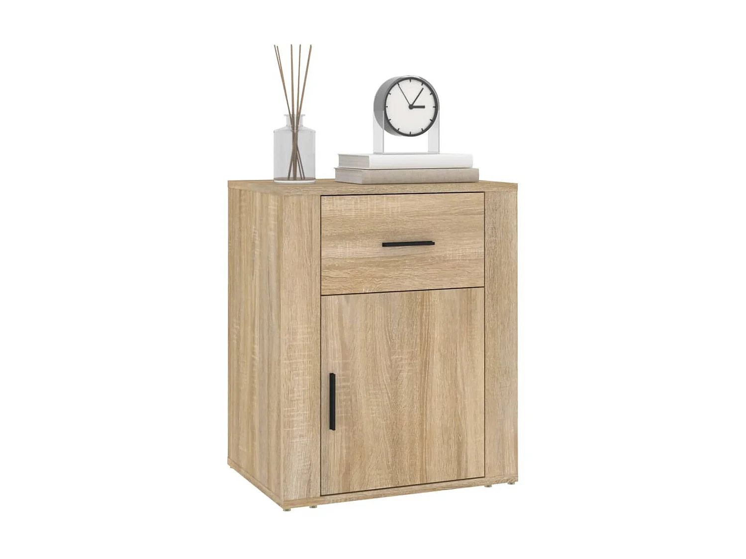 Table de chevet Chêne sonoma 50x36x60 cm Bois d'ingénierie KEFWE77822