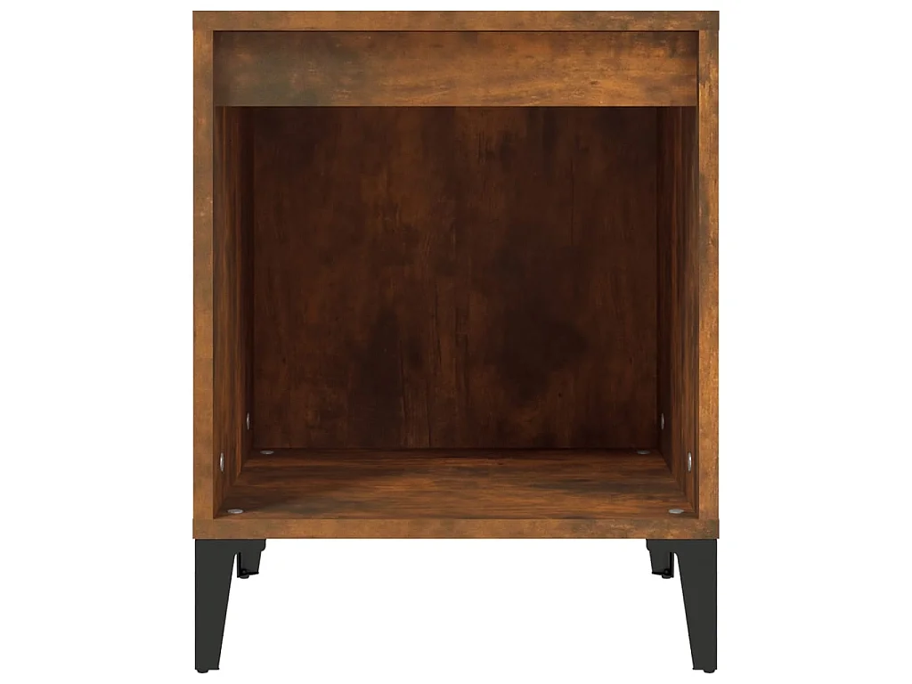 Table de chevet Chêne fumé 40x35x50 cm KEFWE14909