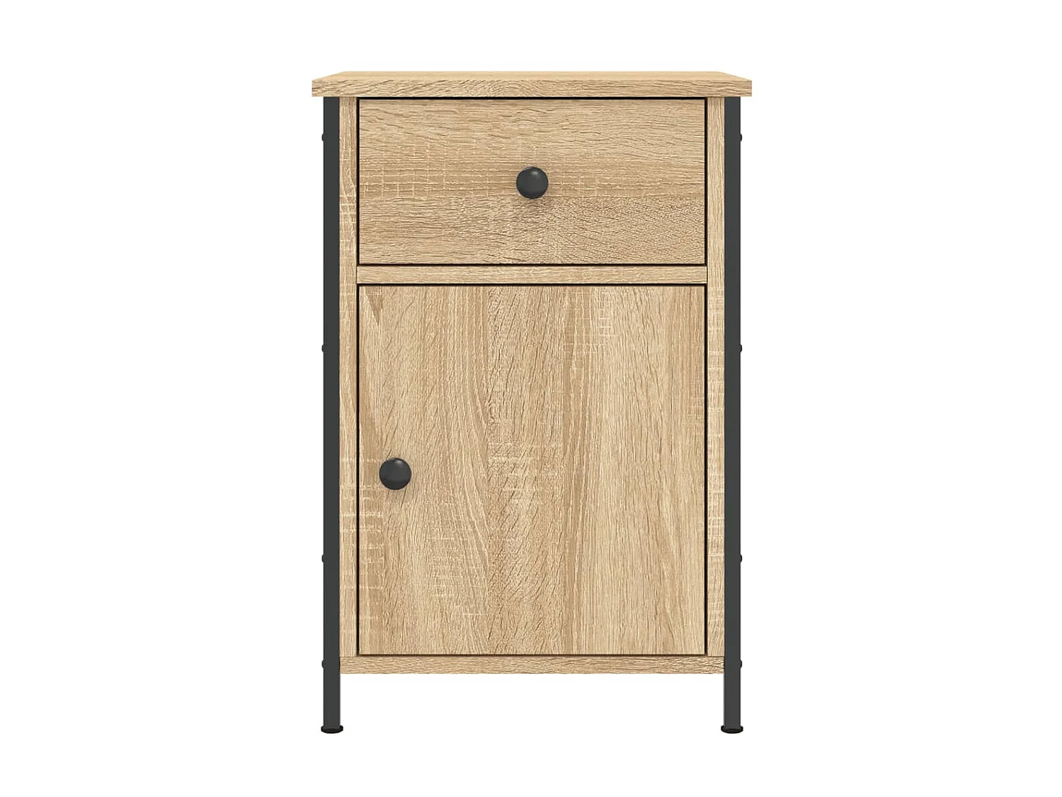 Mesa de cabeceira 40x42x60 cm derivados madeira carvalho sonoma PT90099