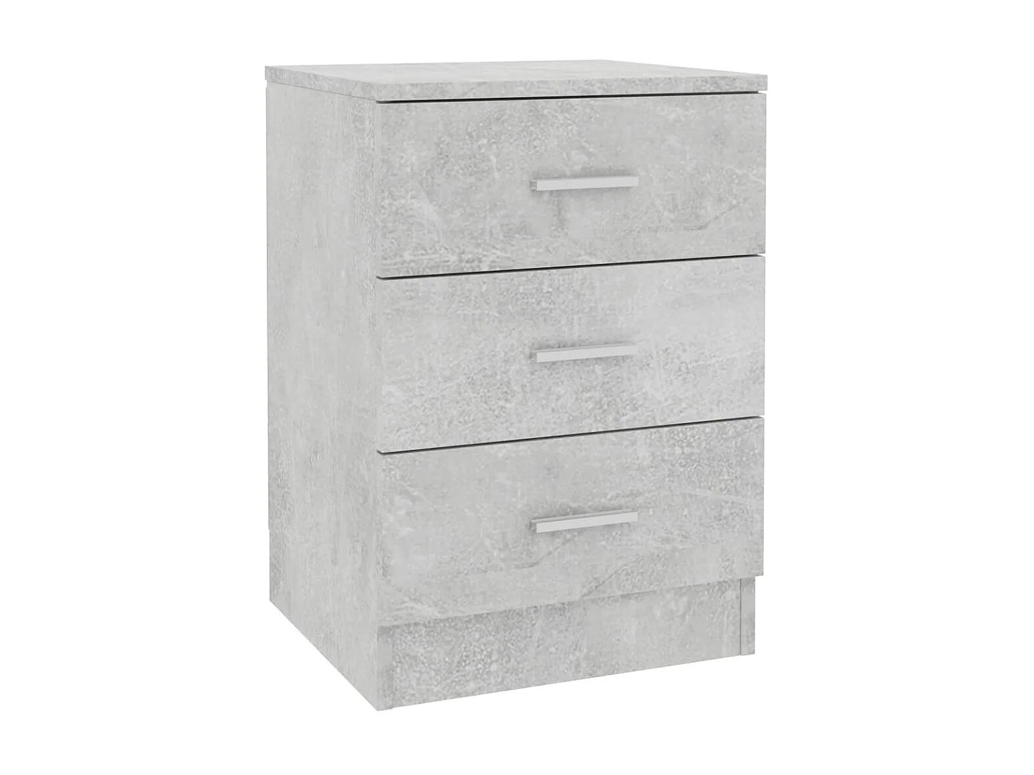 Table de chevet Gris béton 38 x 35 x 56 cm Aggloméré KEFWE43106