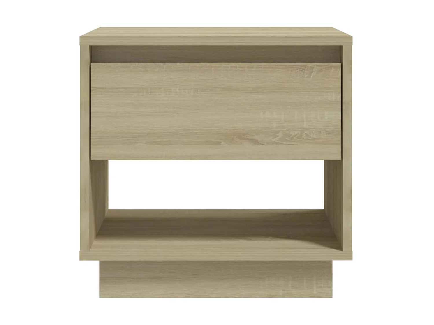 Table de chevet Chêne sonoma 45x34x44 cm Aggloméré KEFWE91180