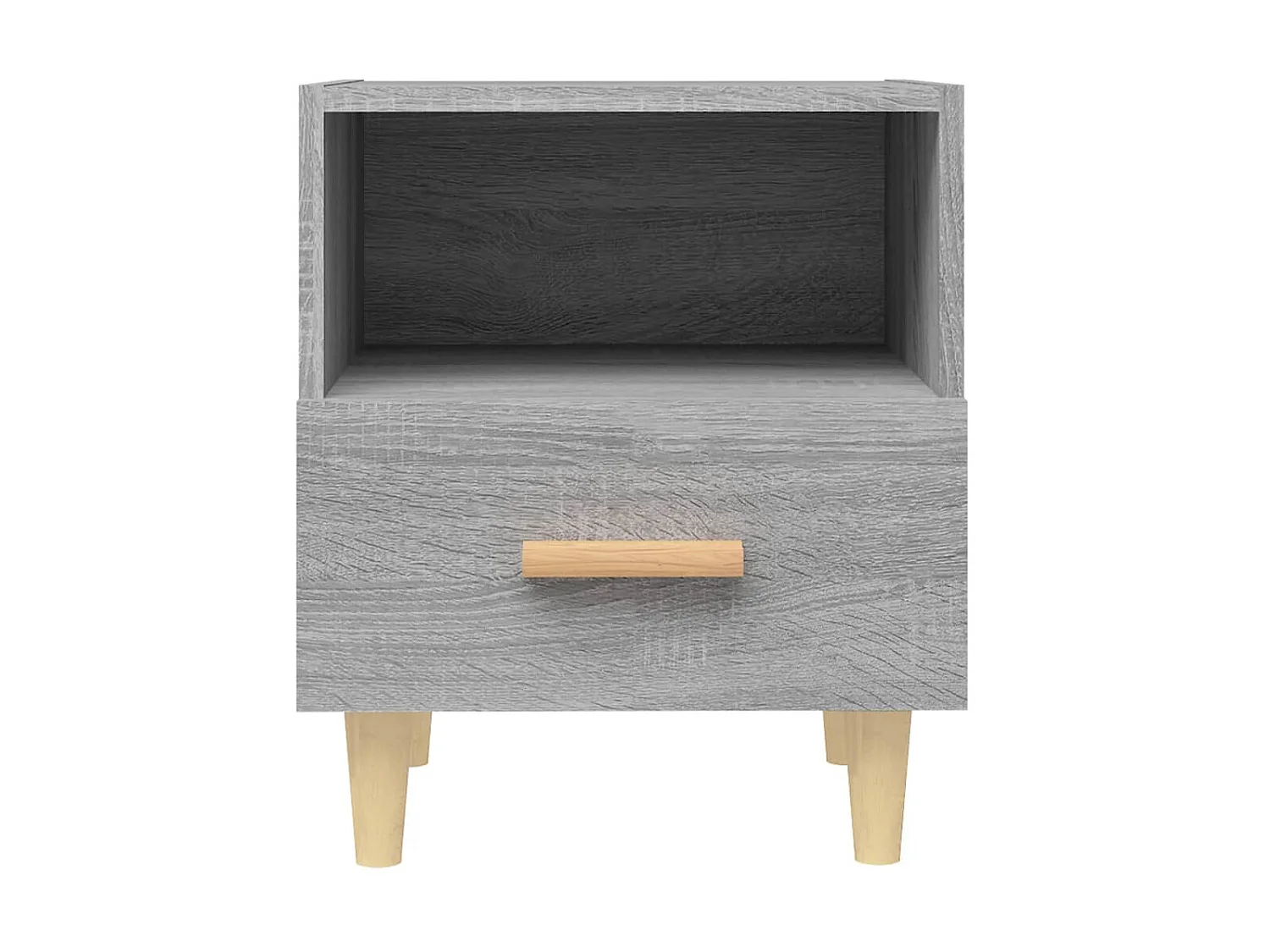 Table de chevet Sonoma gris 40x35x47 cm KEFWE79814