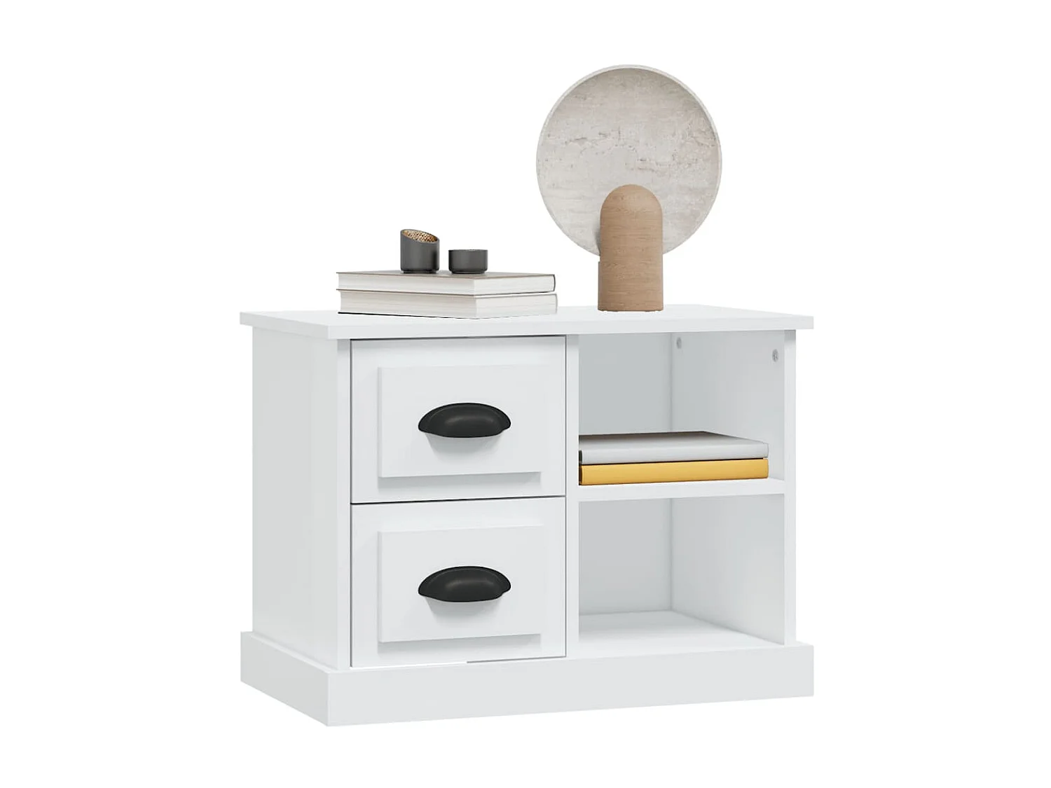 Nachtkastje 60x35,5x45 cm wit NL31098