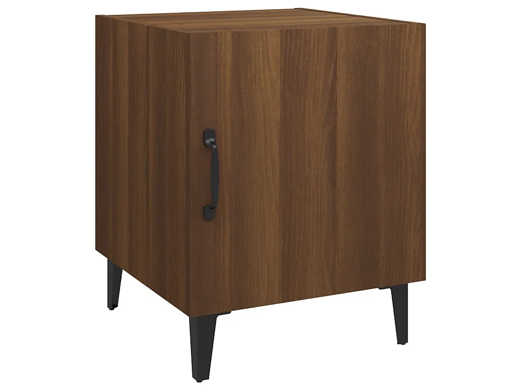 Table de chevet Chêne marron Bois d'ingénierie KEFWE92006