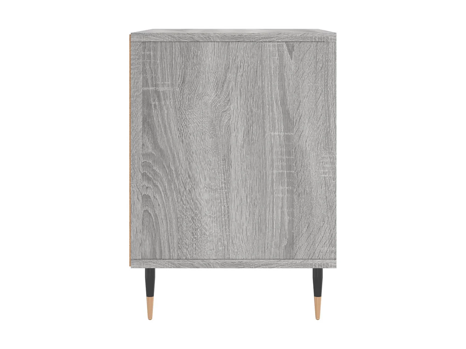 Table de chevet sonoma gris 40x35x50 cm bois d'ingénierie QPD76107