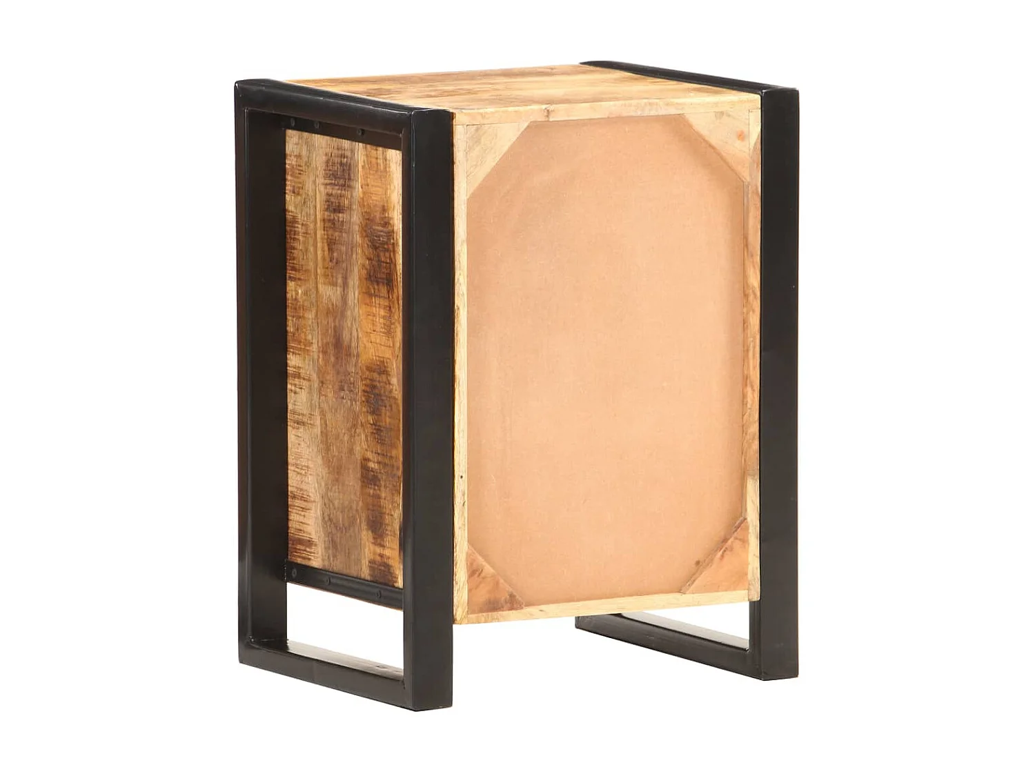 Nachtkastje 40x35x55 cm massief mangohout NL11818