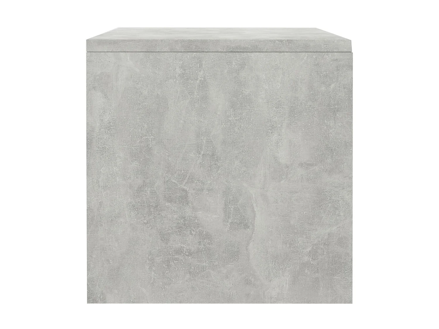 Table de chevet Gris béton 40 x 30 x 30 cm Aggloméré KEFWE46275