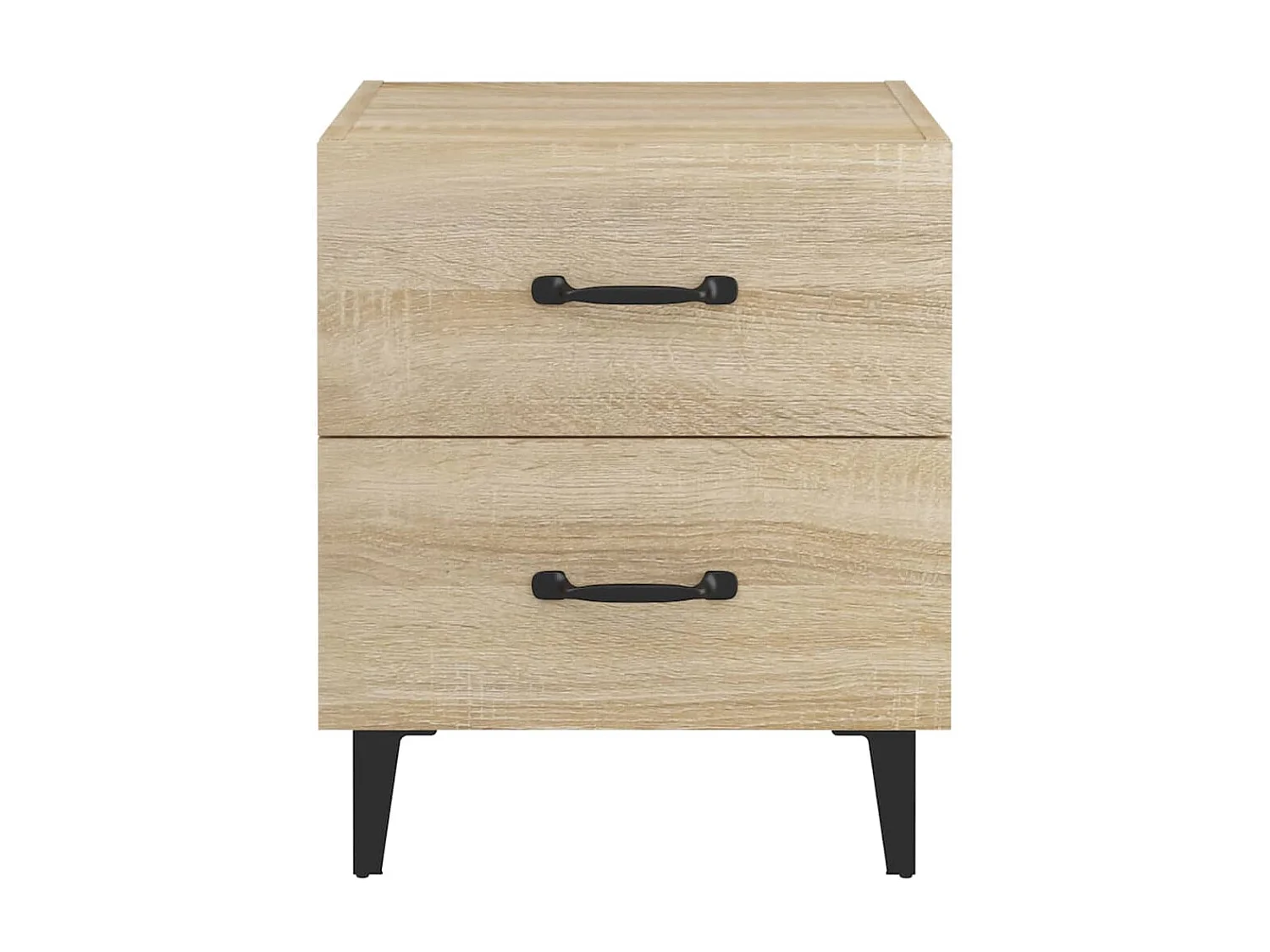 Nachtkastje 40x35x47,5 cm sonoma eikenkleurig NL84375