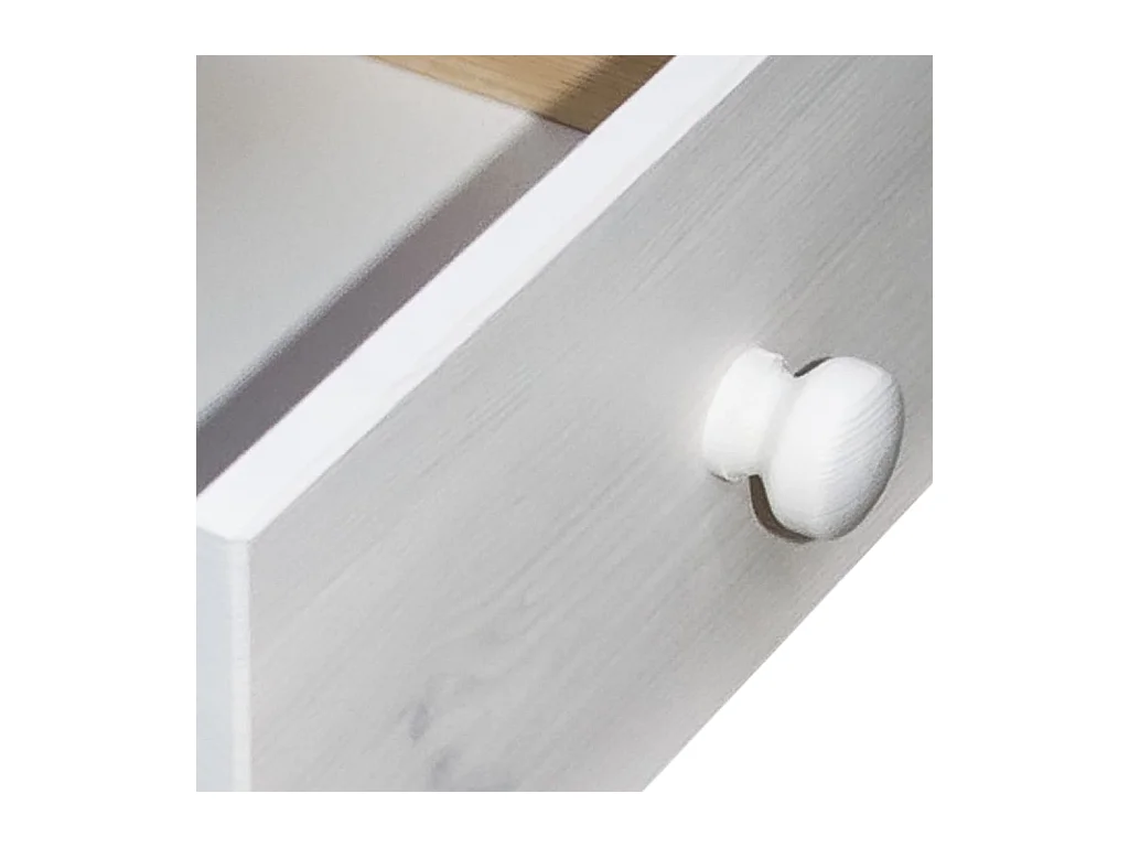 Table de chevet 43x34x40 cm Bois de pin solide KEFWE78609