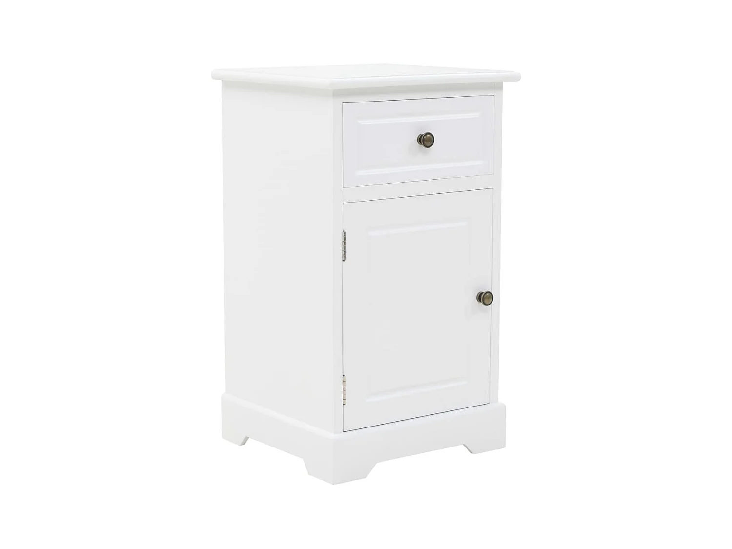 Table de chevet MDF et bois de pin 35x32x59 cm KEFWE79052